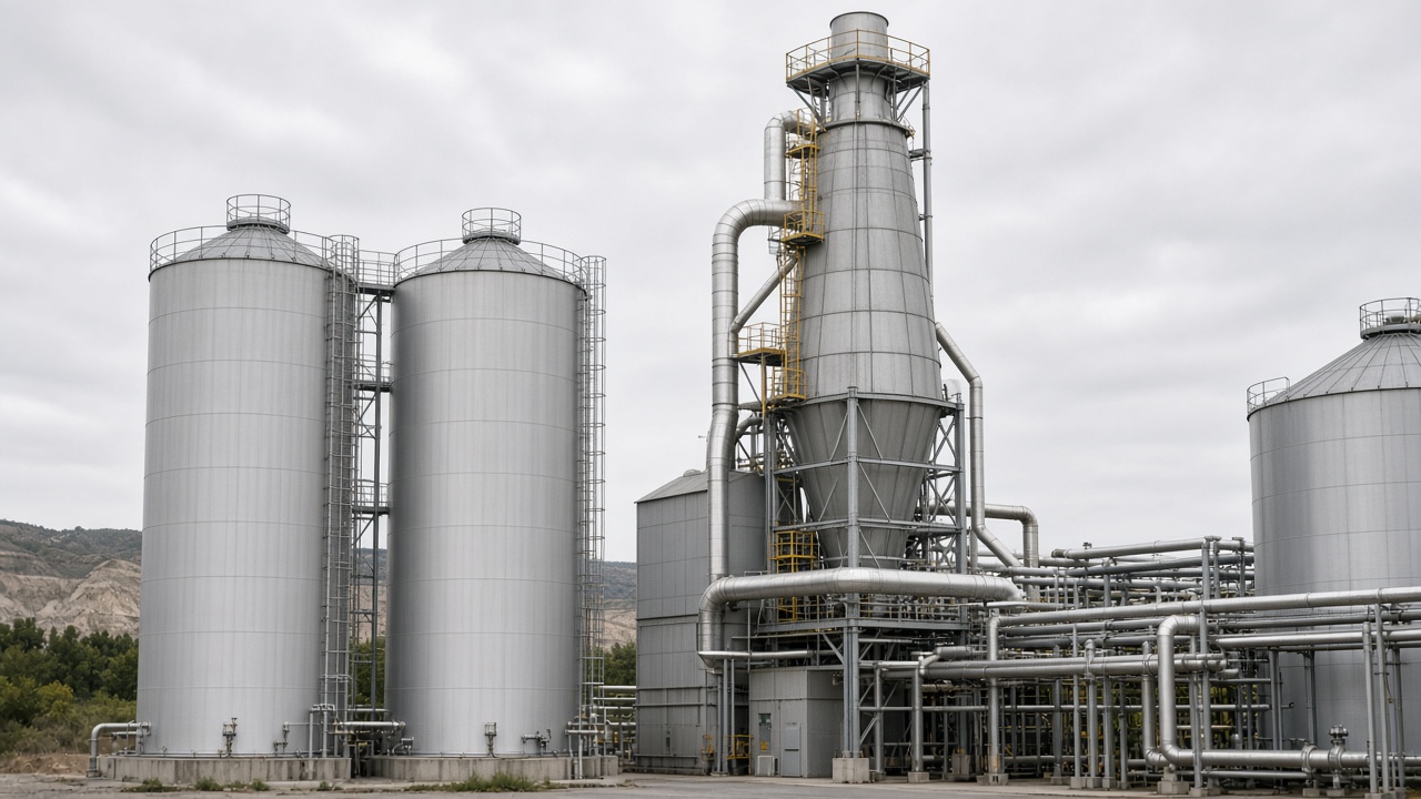Silo+spray dryer
