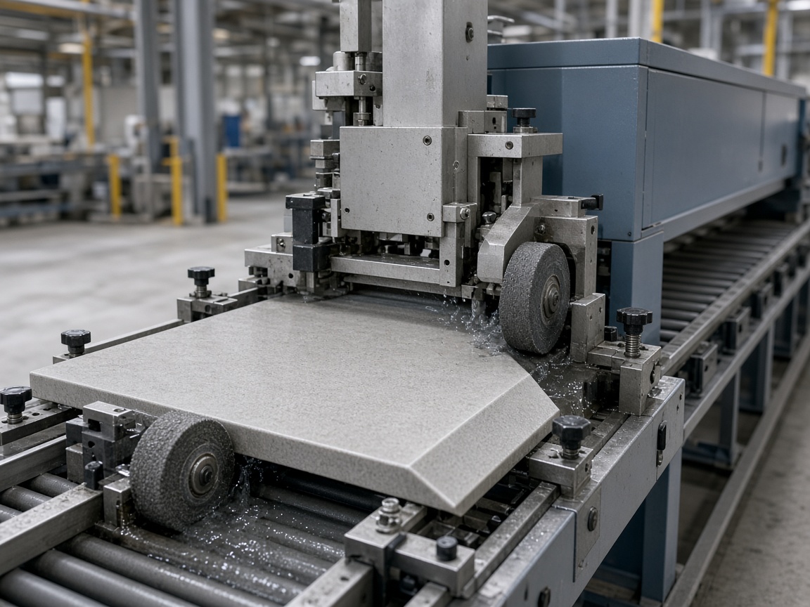 Squaring & chamfering line